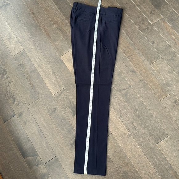 REITMANS Women’s Navy Blue Straight Leg Pull On Pants Iconic Fit Stretch Comfort - Picture 7 of 10